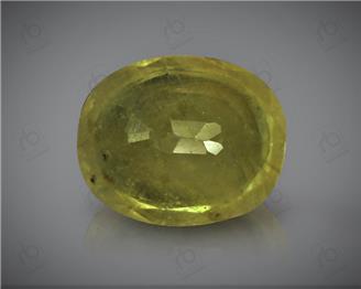 Natural Heated & Treated Yellow Sapphire Certified 4.85 (CTS) ( 71838 )